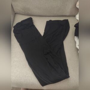 SHEIN Maternity Classic Black Leggings